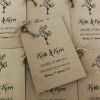 Rustic Order of Service with vintage key